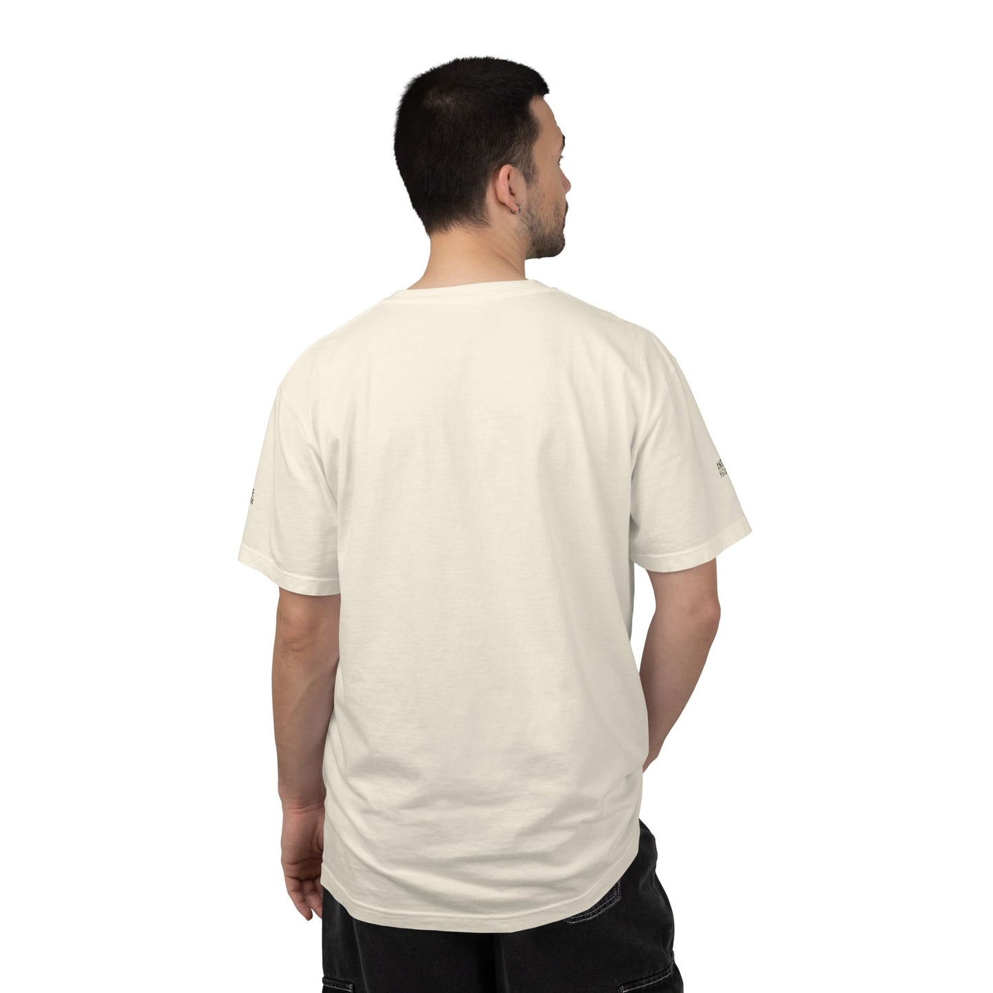 Skilled Worker Embroidered Cotton Ivory Unisex T-Shirt